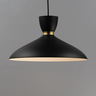 Carillon One Light Pendant (11304BKSBR)
