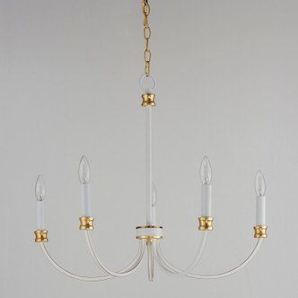 Charlton Five Light Chandelier (11375WWTGL)
