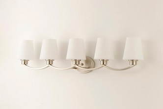 Shelter Five Light Bath Vanity (11835SWSN)