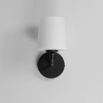 Bristol One Light Wall Sconce (12091SWBK)