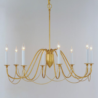 Plumette Eight Light Chandelier (12168GL)