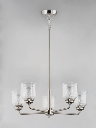 Acadia Five Light Chandelier (12266CDSN)