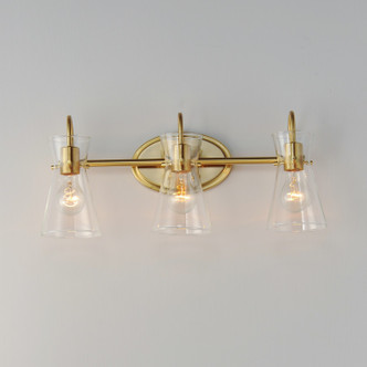 Ava Three Light Bath Vanity (12483CLNAB)