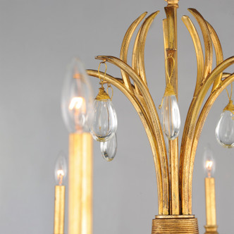 Eden Eight Light Chandelier (12748CHGL)