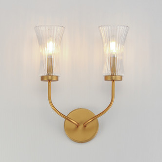 Camelot Two Light Wall Sconce (16152CRNAB)