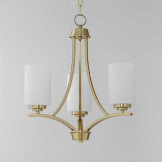 Deven Three Light Chandelier (20033SWSBR)