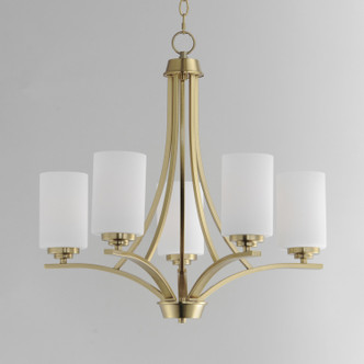 Deven Five Light Chandelier (20035SWSBR)