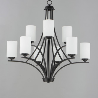 Deven Nine Light Chandelier (20036SWBK)