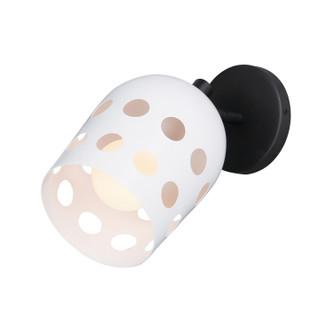 Dottie One Light Wall Sconce (21241WTBK)