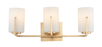 Maxim - 21283SWSBR - Three Light Bath Vanity - Dart - Satin Brass