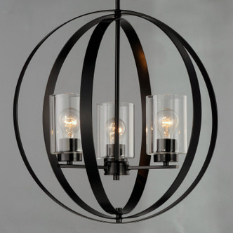 Sentinel Three Light Pendant (25254CLBK)