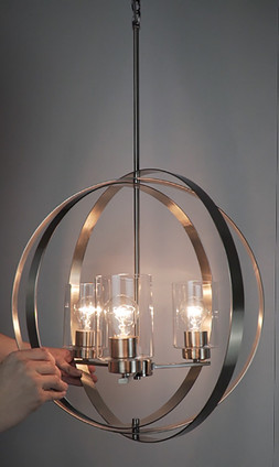 Sentinel Three Light Pendant (25254CLSN)