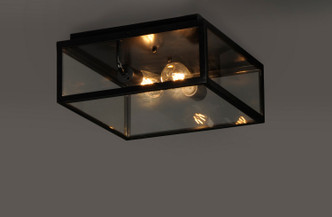 Catalina Two Light Outdoor Ceiling Mount (30098CLDBZ)