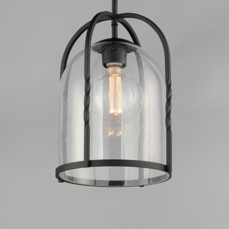 Foundry One Light Outdoor Pendant (30194CDBK)
