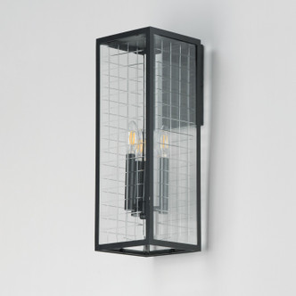 Magnus Three Light Outdoor Wall Sconce (30694CLBK)