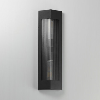 Triform Two Light Outdoor Wall Sconce (30762CRBKAB)