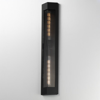 Triform Two Light Outdoor Wall Sconce (30763CRBKAB)