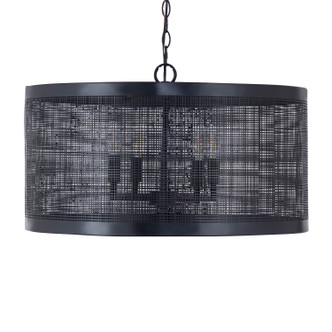 Hatcher Four Light Pendant (31224BK)