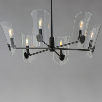 Armory Six Light Chandelier (32356CLBK)