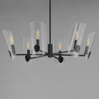 Armory Six Light Chandelier (32356CLBK)