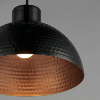 Rockport One Light Pendant (35144BKACP)
