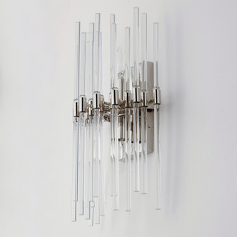 Divine Two Light Wall Sconce (38409CLPN)
