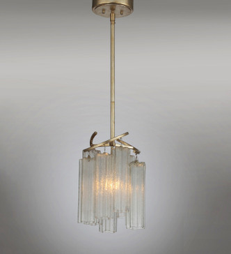 Victoria One Light Pendant (39573WFLGS)