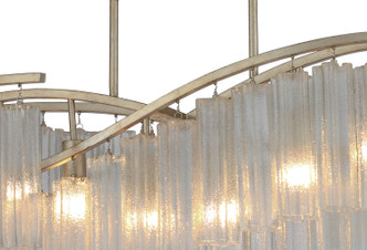 Victoria Six Light Linear Chandelier (39579WFLGS)