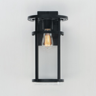 Clyde Vivex One Light Outdoor Wall Sconce (40625CLBK)