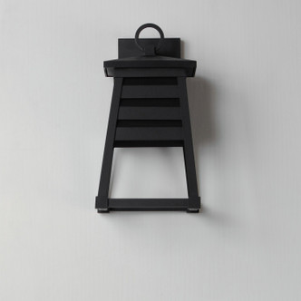 Shutters One Light Outdoor Wall Sconce (40632BK)