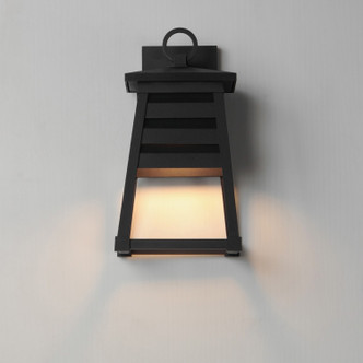 Shutters One Light Outdoor Wall Sconce (40632BK)