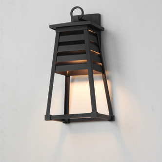 Shutters One Light Outdoor Wall Sconce (40634BK)
