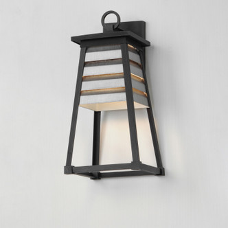 Shutters One Light Outdoor Wall Sconce (40634WZBK)