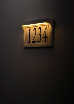 Address LED Outdoor Wall Sconce (53610WT)