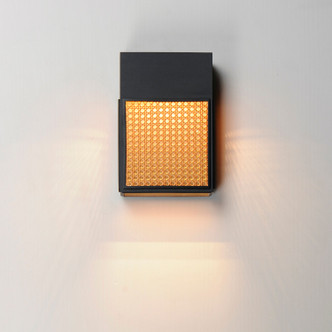 Lattice LED Outdoor Wall Sconce (54802RABK)