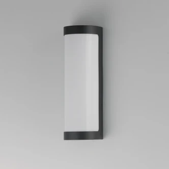 Halfpipe LED Outdoor Wall Sconce (55512WTBK)