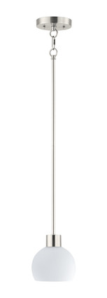 Maxim - 91270SWSN - One Light Mini Pendant - Coraline - Satin Nickel