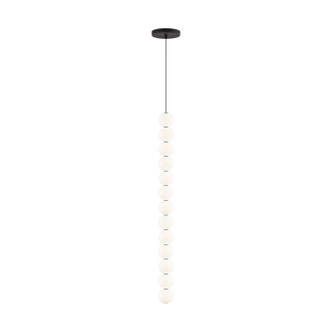 Visual Comfort Modern - 700TDOBT13B-LED927 - LED Pendant - Orbet - Nightshade Black