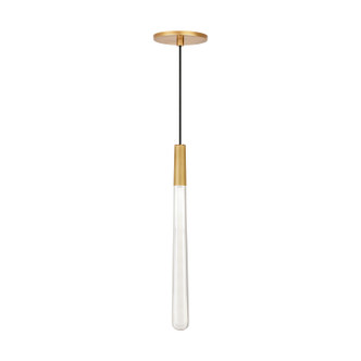 Visual Comfort Modern - 700TRSPPYLC1RNB-LED930 - LED Pendant - Pylon - Natural Brass