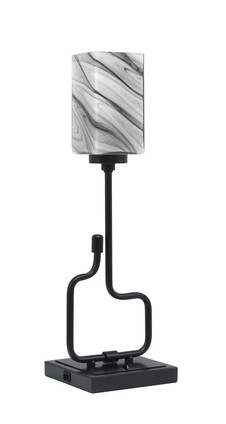 Toltec Lighting - 60-MB-549 - One Light Accent Lamp - Sandia - Matte Black