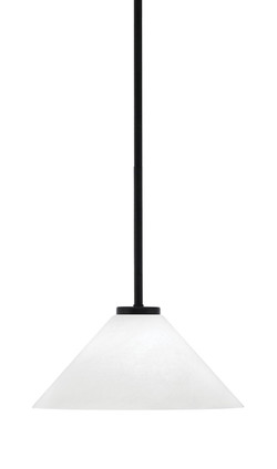 Toltec Lighting - 6201-MB-2121 - One Light Mini Pendant - Sandia - Matte Black