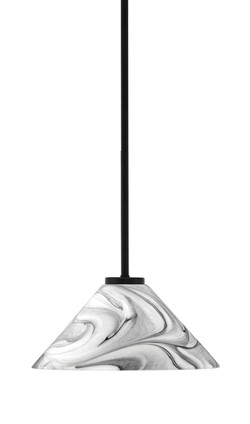 Toltec Lighting - 6201-MB-2129 - One Light Mini Pendant - Sandia - Matte Black