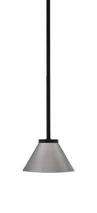 Toltec Lighting - 6201-MB-421-GP - One Light Mini Pendant - Sandia - Matte Black