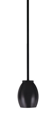 Toltec Lighting - 6201-MB-426-MB - One Light Mini Pendant - Sandia - Matte Black