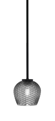 Toltec Lighting - 6201-MB-4602 - One Light Mini Pendant - Sandia - Matte Black