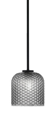 Toltec Lighting - 6201-MB-4912 - One Light Mini Pendant - Sandia - Matte Black