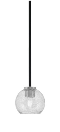 Toltec Lighting - 6201-MBGP-4102 - One Light Mini Pendant - Sandia - Matte Black & Graphite