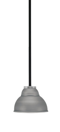 Toltec Lighting - 6201-MBGP-427-GP - One Light Mini Pendant - Sandia - Matte Black & Graphite