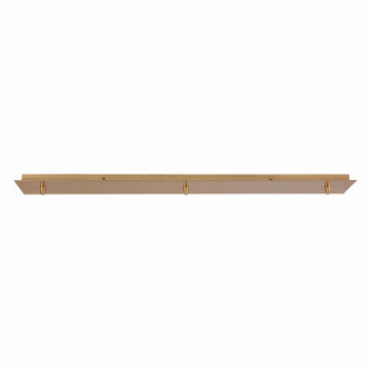 ELK Home - 3LP-SB - Three Hole Linear Pan for Pendants - Pendant Options - Satin Brass