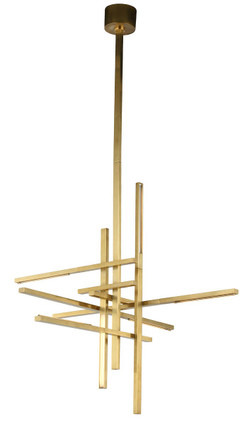 Cityscape LED Chandelier (SLCH56127CCHAB)